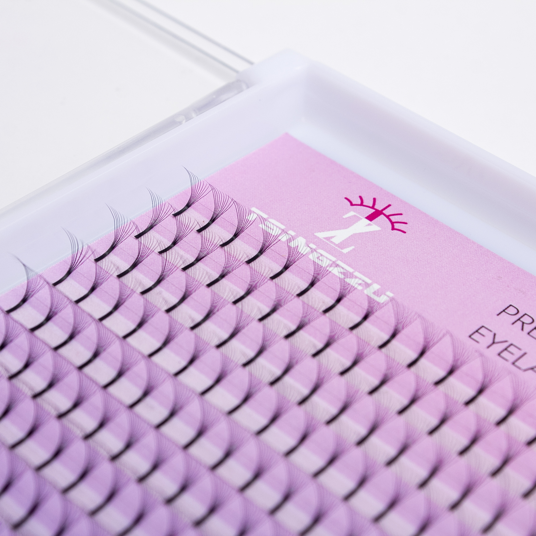 Premade Wide Fans Eyelash Extensions - long stem 320 Fans - Image 4