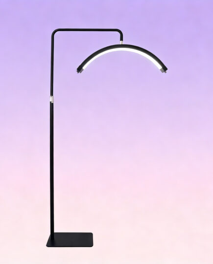 half moon beauty lamp