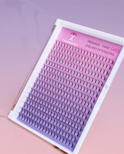 Premade Wide Fans Eyelash Extensions - long stem 320 Fans